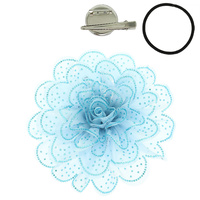 2 IN 1 FLORAL BLOOM HAIR CLIP BROOCH PIN